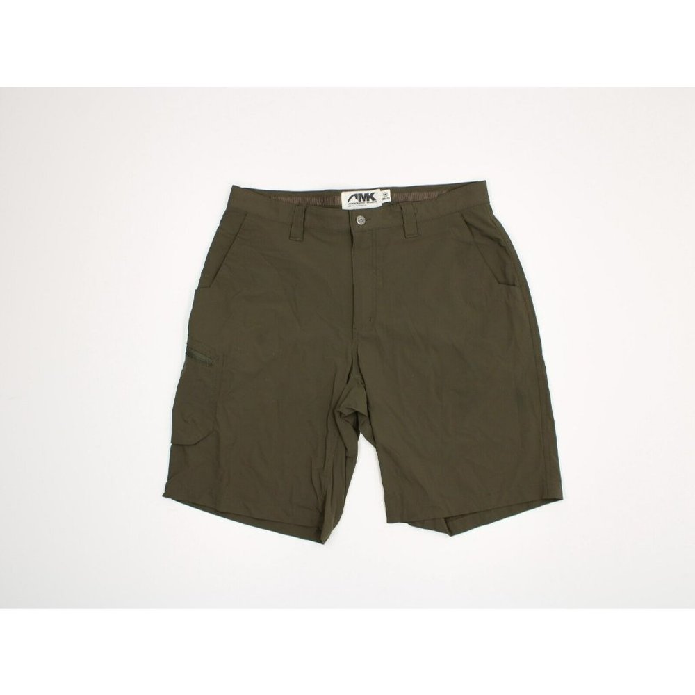 Mountain Khakis Mens Size 36 Brown Cargo Shorts Hiking Outdoor